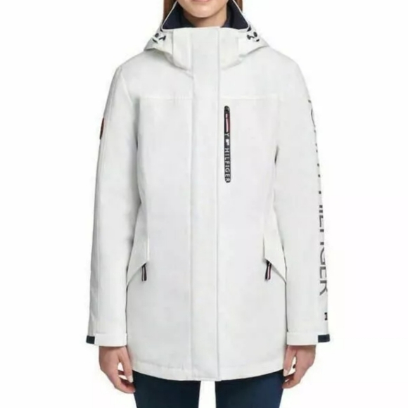 Vintage Tommy Hilfiger All Weather Winter Jacket Coat Large 3 in one - Picture 12 of 12